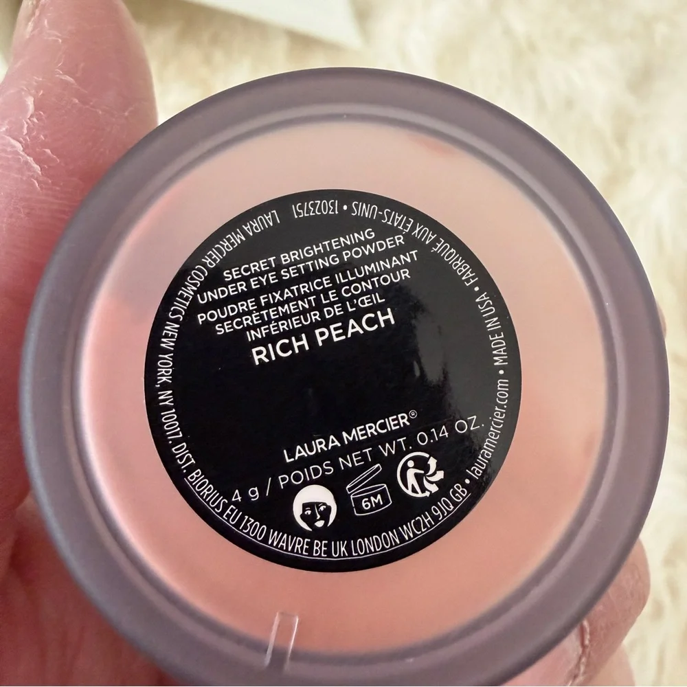 Laura Mercier Secret Brightening Color Correcting Setting Powder RICH PEACH
